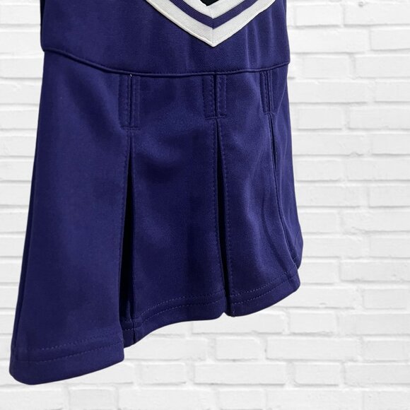 NFL Girl's Baltimore Ravens Cheerleader Dress Team Apparel Sport Toddler Costume - Picture 9 of 10